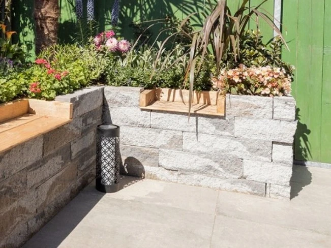 Gardenlux Keramische Tegel Cera3Line Downtown Taupe 90 x 90 x 3 cm - Afbeelding 4